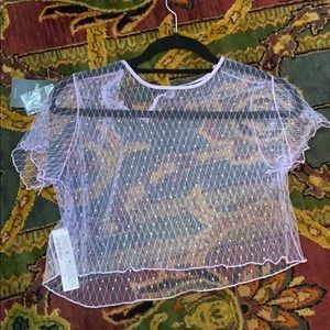 Forever 21 purple top